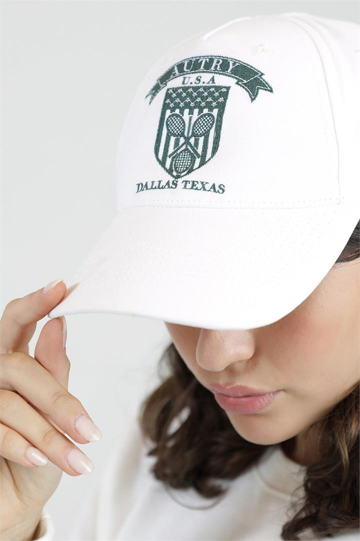 Autry Tennis Club Badge Hat White