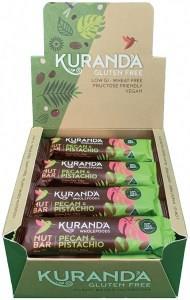 Kuranda Gluten Free Nut Bars Pecan and Pistachio 45g x16