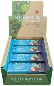 Kuranda Gluten Free Protein Bars Cacao Nut 50g x 16