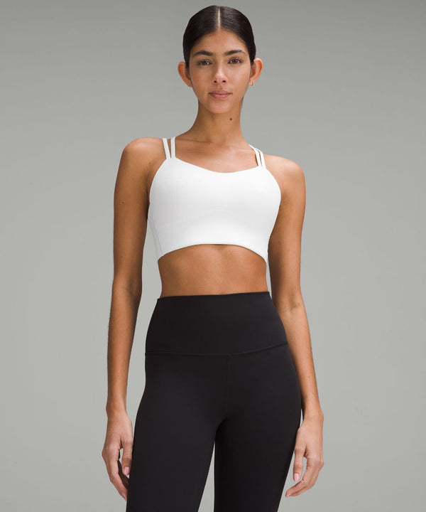 Like a Cloud Ribbed Longline Bra Light Support, B/C Cup