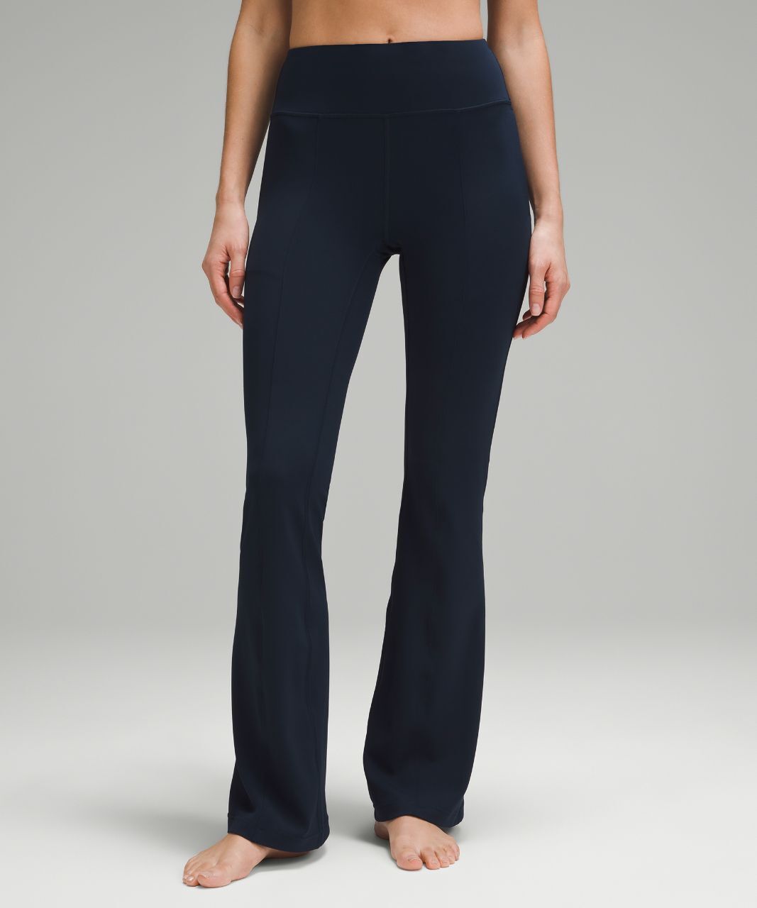 Groove High-Rise Flared Pants with Pockets 32.5"