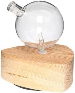 Amrita Court Nebuliser Wooden Base Geometry Triangle