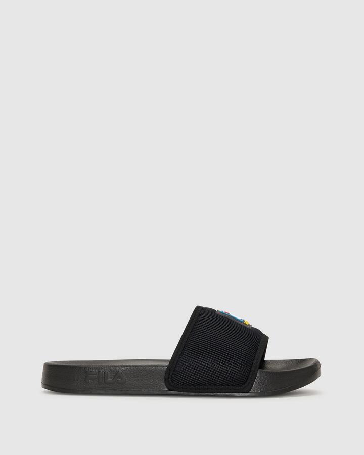 Unisex Numana Slide 2 - BLACK/MULTI - BLACK/MULTI