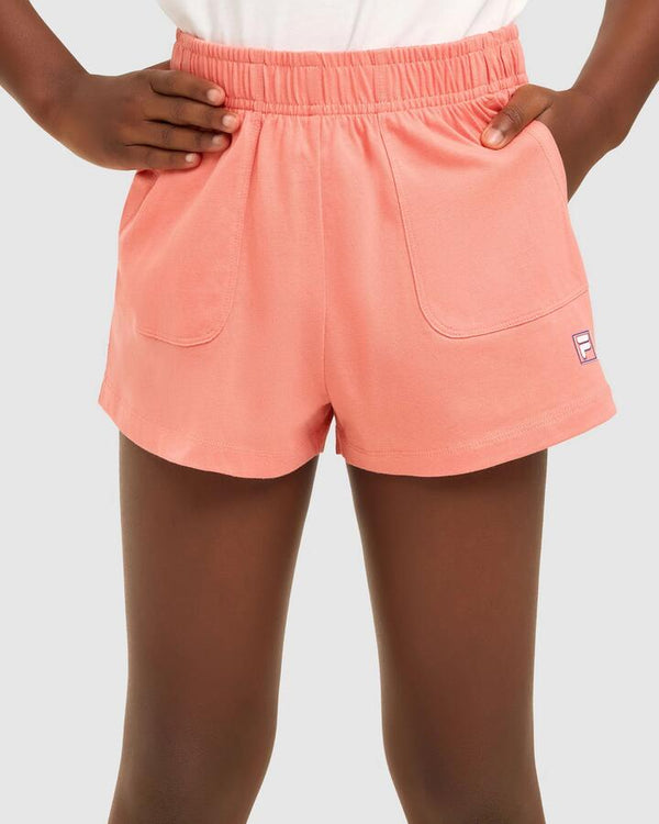 Girls Sally Short - BURNT CORAL - BURNT CORAL