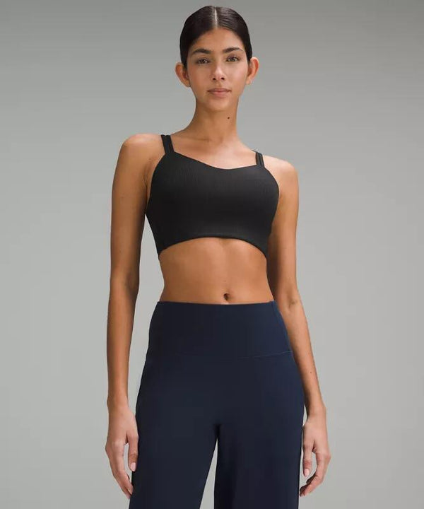 Like a Cloud Ribbed Longline Bra Light Support, B/C Cup