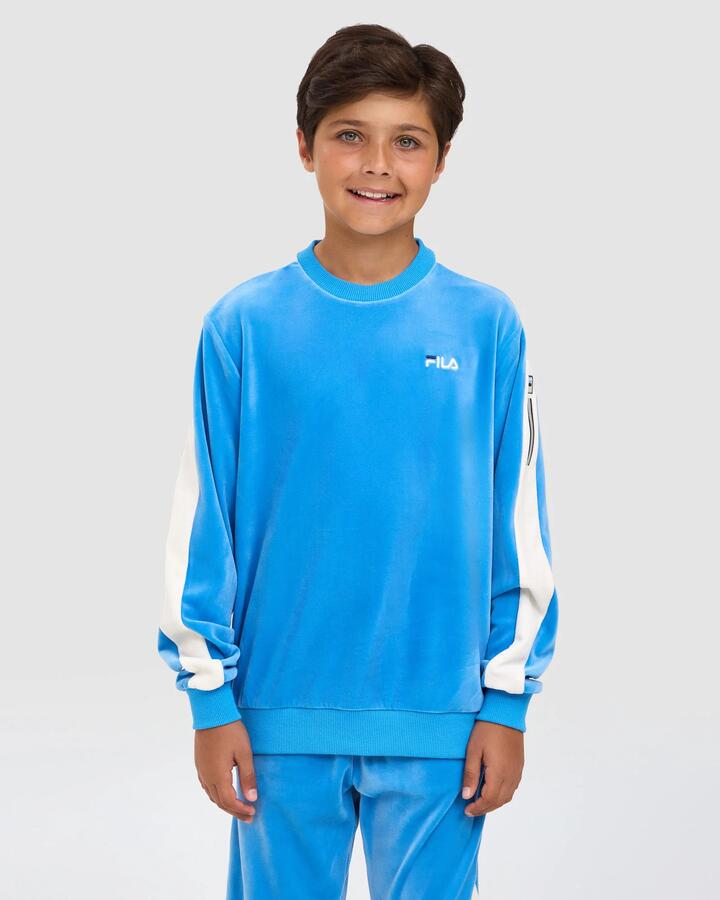 Kids Atlas Crew - AZURE BLUE - AZURE BLUE