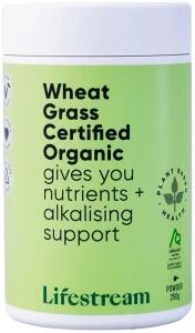 Lifestream Organic Wheat Grass Powder 250g