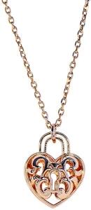 Amrita Court Aroma Necklace Rose Gold Heart Lock Purify 10ml Pack