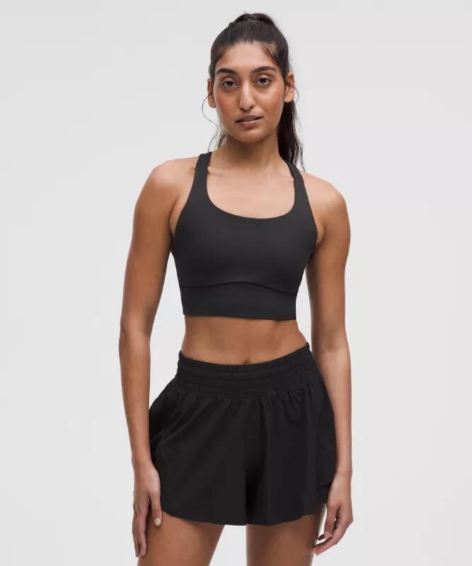 Energy Longline Bra Medium Support, B-D Cups Evolve