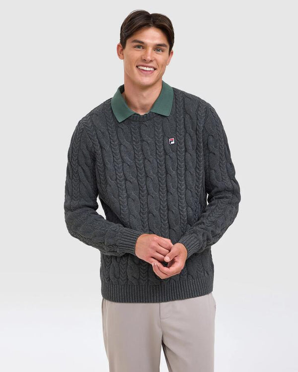 Men's Cooper Sweater - CASTLEROCK MARLE - CASTLEROCK MARLE
