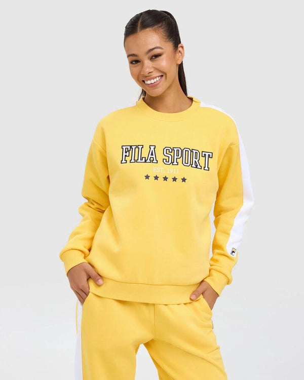 Women's Kelly Crew - YELLOW - YELLOW