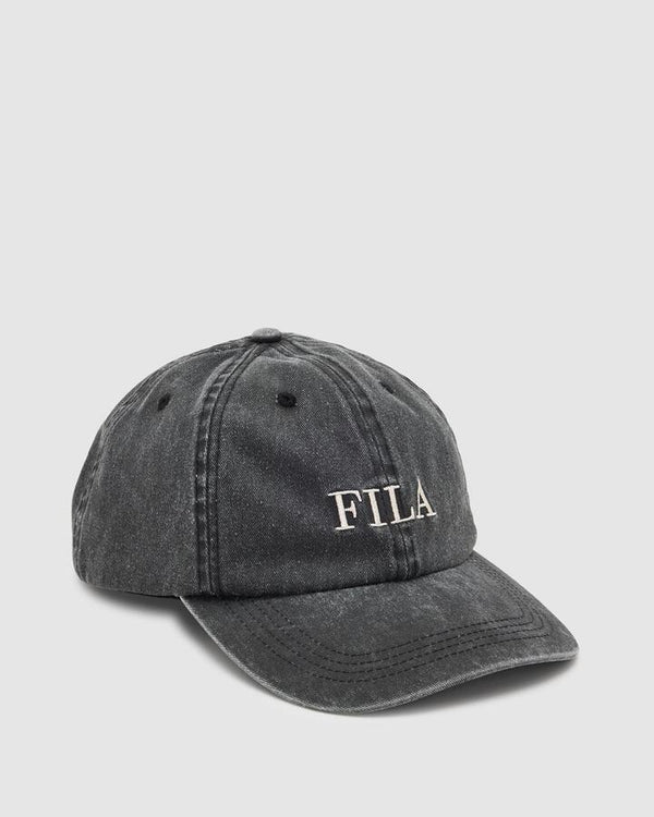 FILA Vintage Cap - FADED BLACK - FADED BLACK