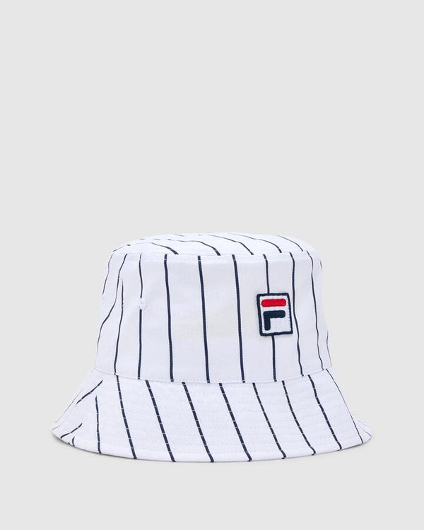 Heritage Bucket Hat - WHITE/NAVY - WHITE/NAVY