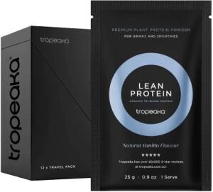 Tropeaka Lean Protein Vanilla Sachets 12x25g