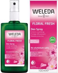 Weleda Deo Spray Floral Fresh Wild Rose 100ml