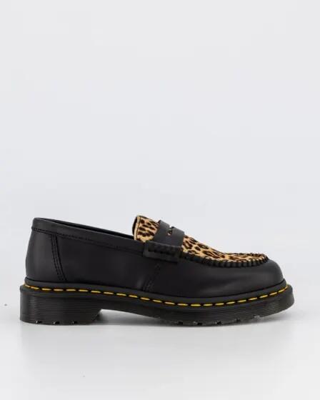 Dr Martens Penton Loafer Hair On Black