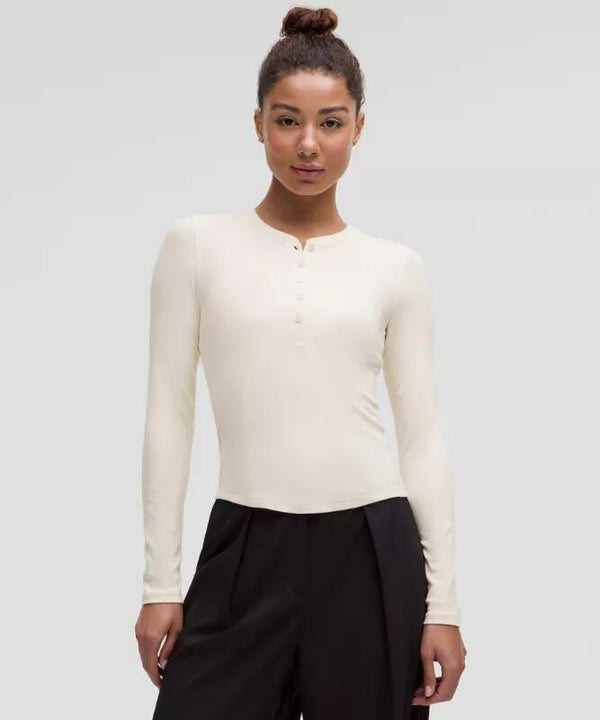 Hold Tights Long-Sleeve Henley