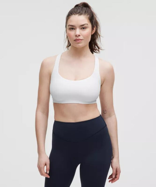 FlexyFlex Strappy Yoga Bra Light Support, D-DDD Cups