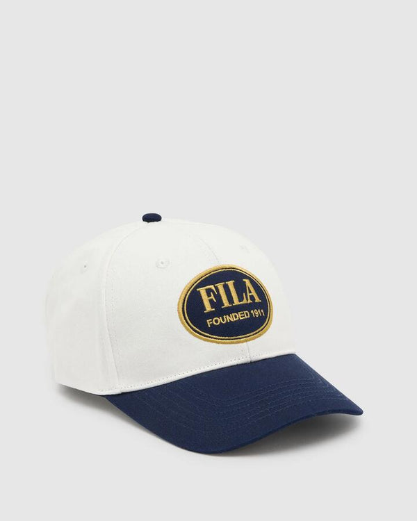 FILA Marinaio Cap - COCOMILK/NAVY/GOLD - COCOMILK/NAVY/GOLD