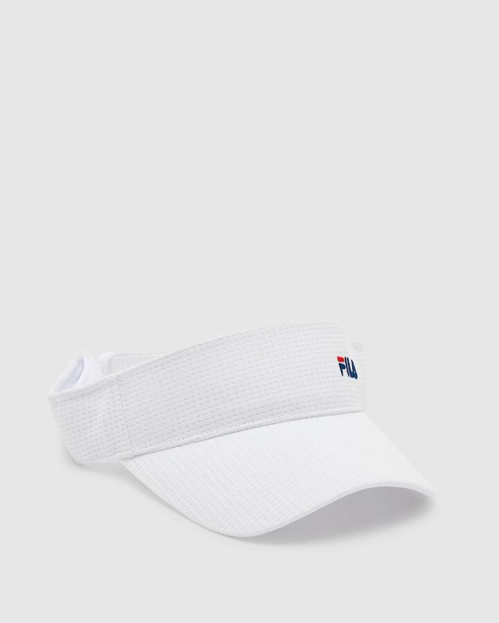 FILA Visiera Hat 2.0 - WHITE - WHITE