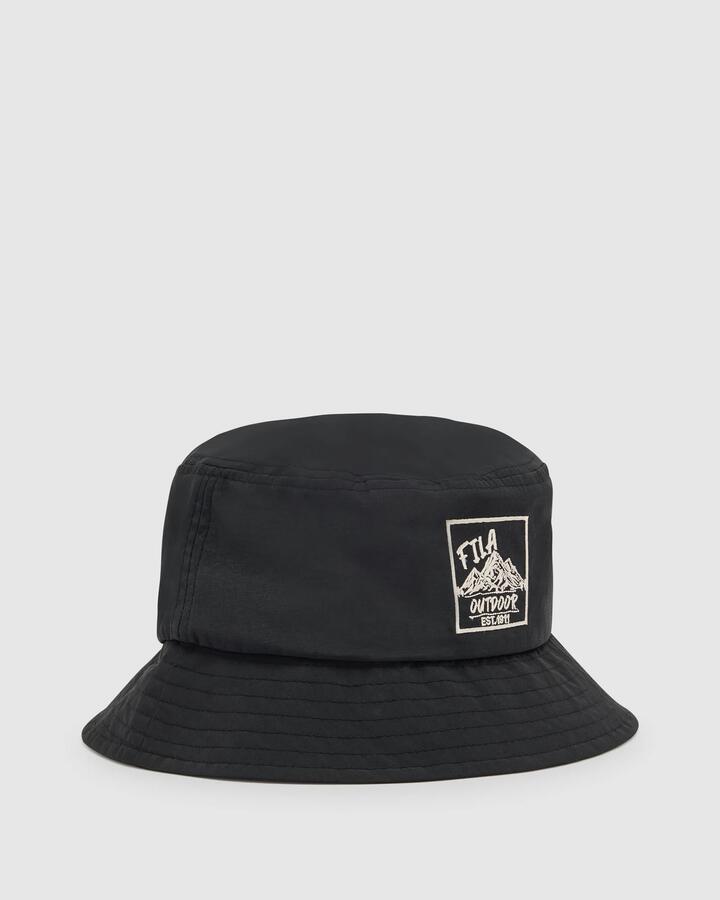 FILA Avventura Hat 2.0 - BLACK/COCONUT MILK - BLACK/COCONUT MILK