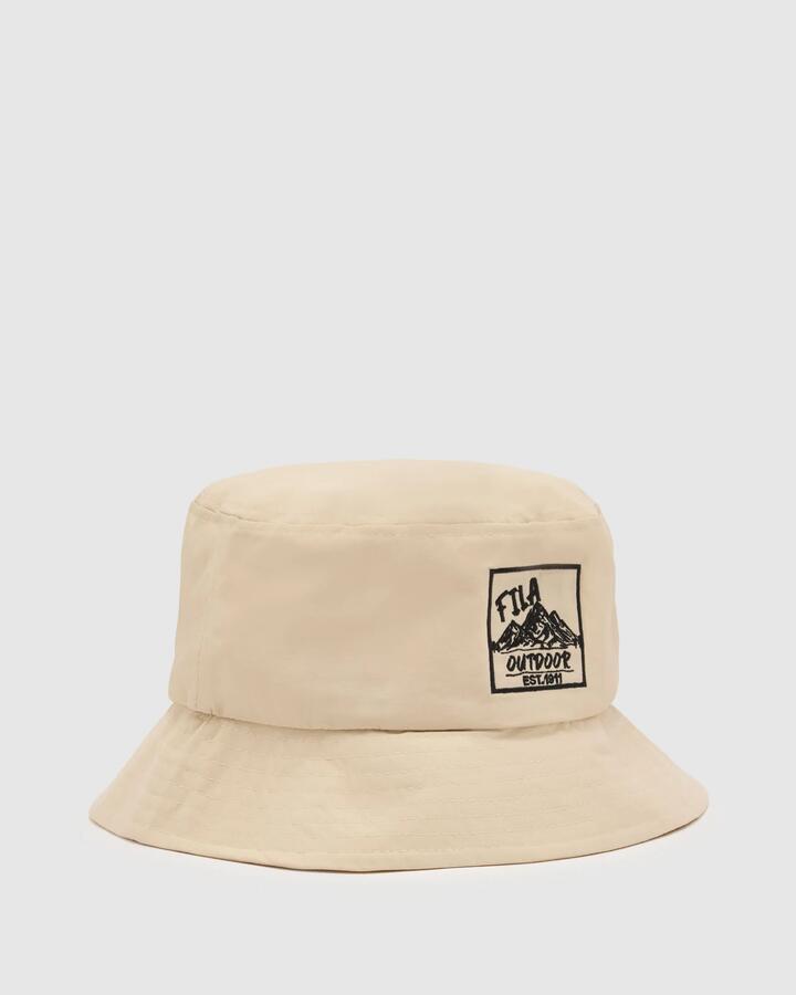 FILA Avventura Hat 2.0 - COCONUT MILK/BLACK - COCONUT MILK/BLACK