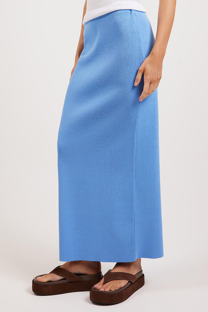 Ode Sydney Knit Skirt Grapemist