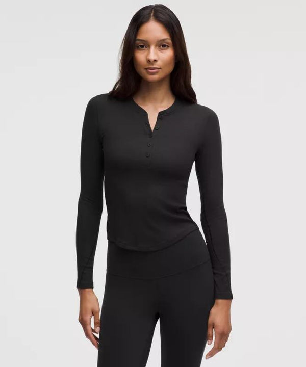 Hold Tights Long-Sleeve Henley