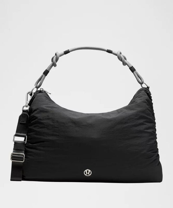 Convertible Ruched Crossbody Bag Large 16L Size *Large 16L