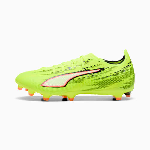ULTRA 6 MATCH FG/AG Unisex Football Boots in Yellow Alert/Black/Glowing Red