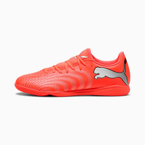 FUTURE 9 PLAY Indoor Unisex Football Boots in Glowing Red/White/Black