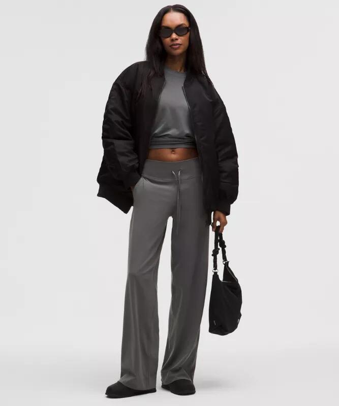 Groove High-Rise Wide-Leg Pants Regular
