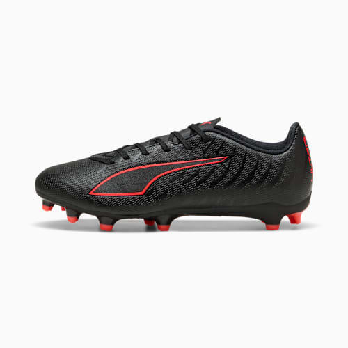 ULTRA 6 PLAY FG/AG Football Boots Unisex in Black/Red