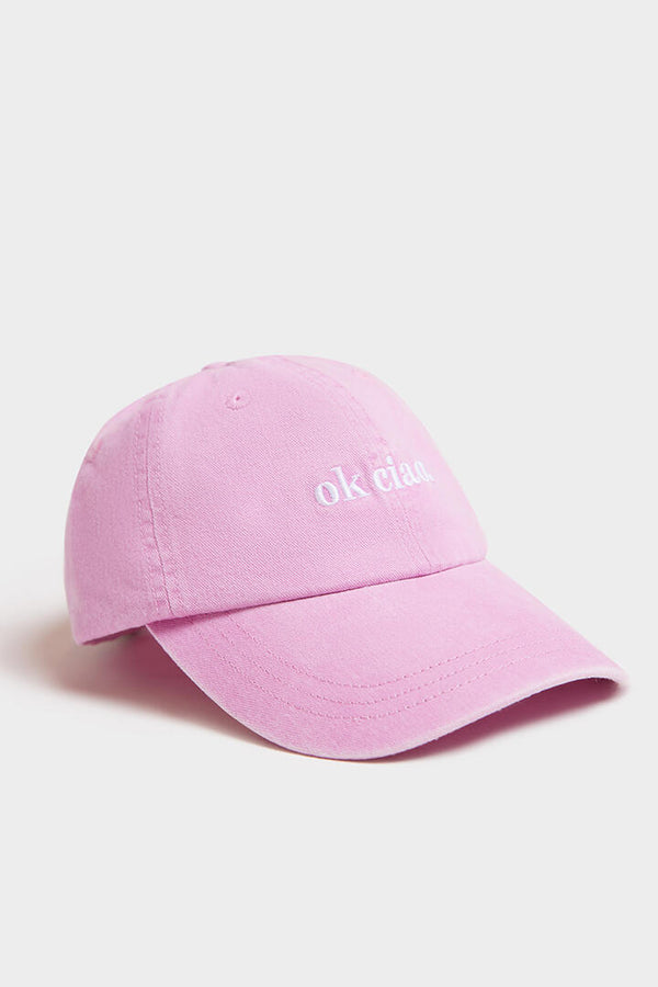 Liido Dad Cap Ok Ciao Pink