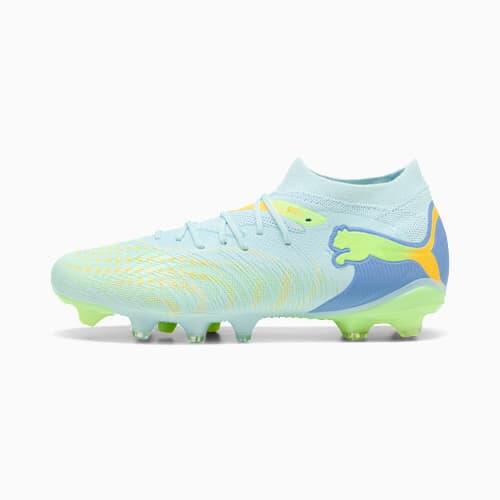 FUTURE 9 MATCH LIGHT UP FG/AG Women's Football Boots in Fizzy Light/Icy Blue/Intense Lavender