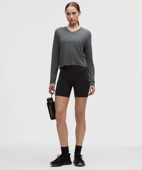 Wunder Train No Line High-Rise Shorts 6"