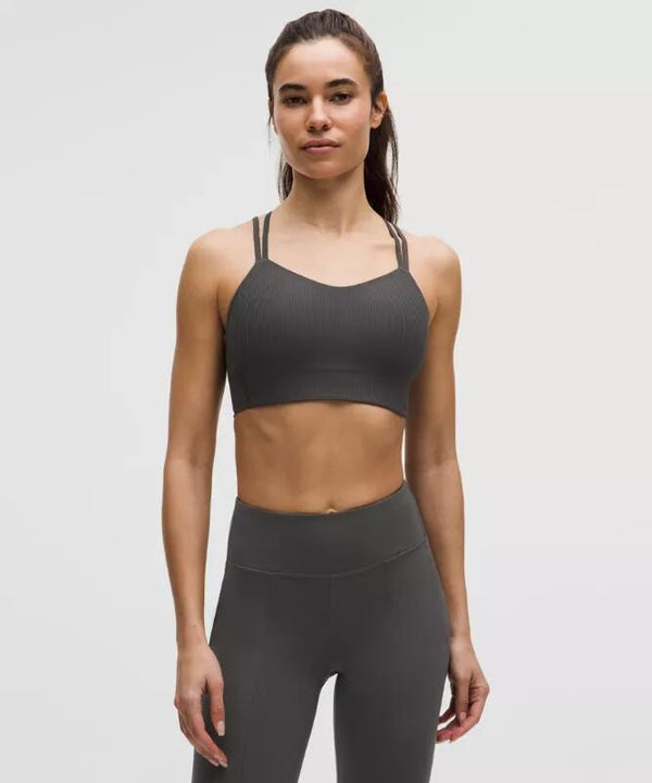 Like a Cloud Ribbed Longline Bra Light Support, B/C Cup