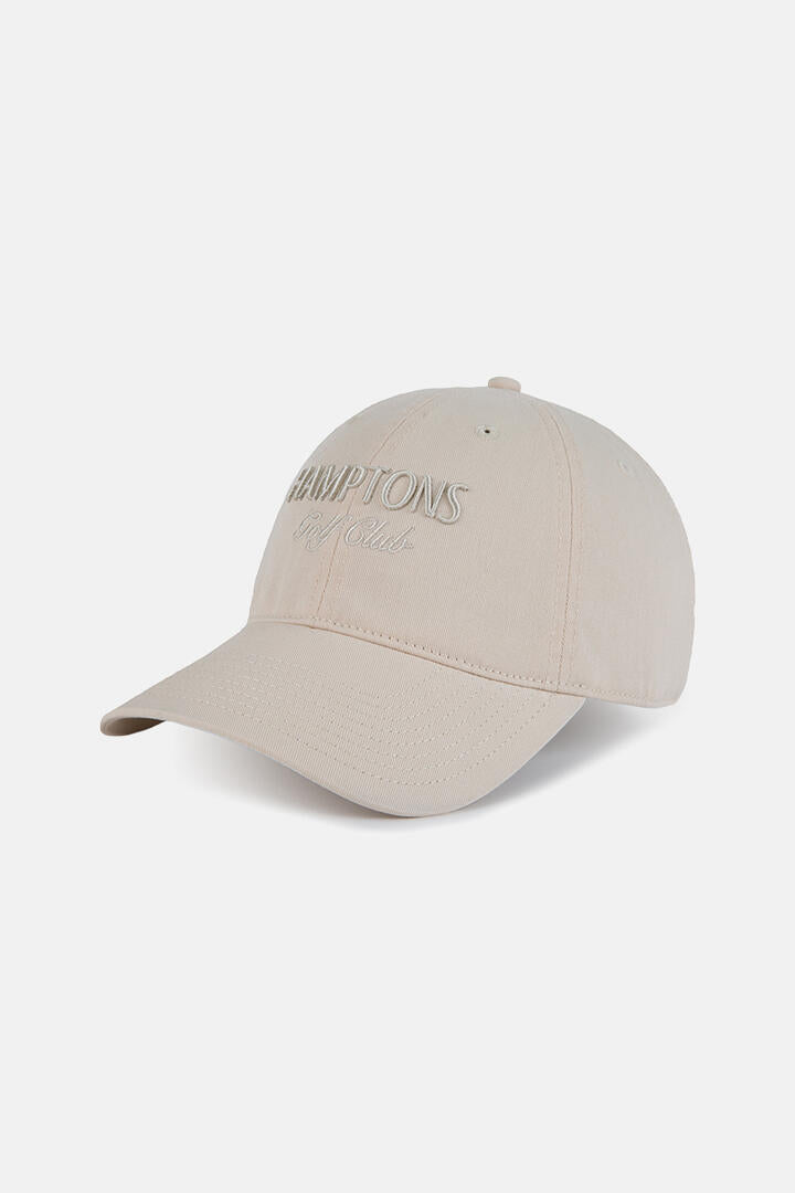 West Hollywood Sweat Club Hamptons Tonal Golf Club Ball Park Cap Ivory