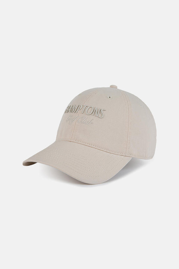 West Hollywood Sweat Club Hamptons Tonal Golf Club Ball Park Cap Ivory