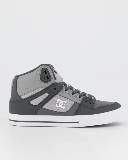 DC Mens Pure High Top Grey