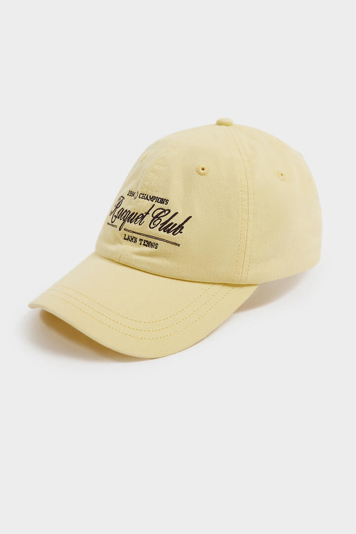 Liido Racquet Club Cap Lemon Racquet Club