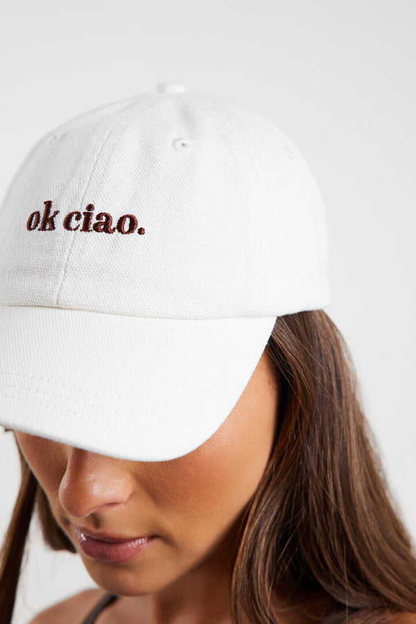 Liido Ok Ciao Cap White Ok Ciao