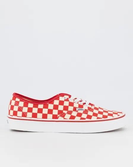 Vans Authentic Primary Check Racing Red