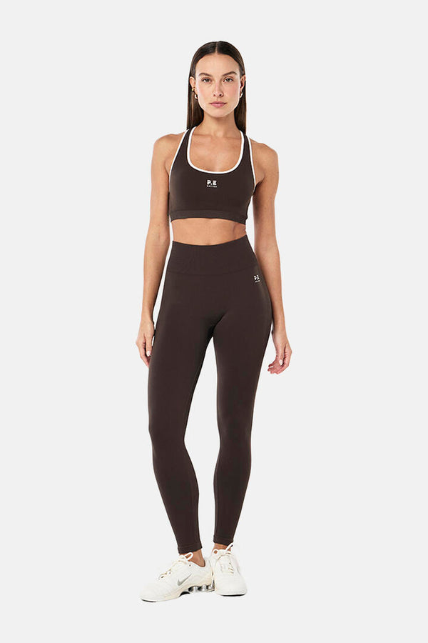 P.E Nation Restore Seamless Legging Coffee