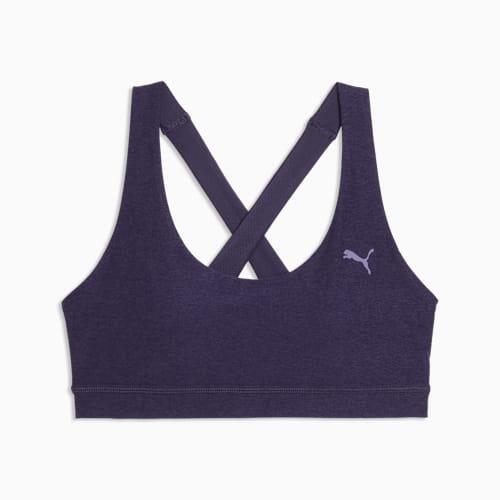 CLOUDSPUN Women's Training Bra in Deep Plum Heather