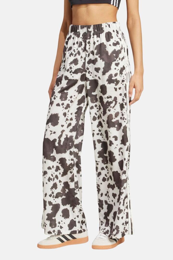 Adidas Wide Leg Satin Pants Cow