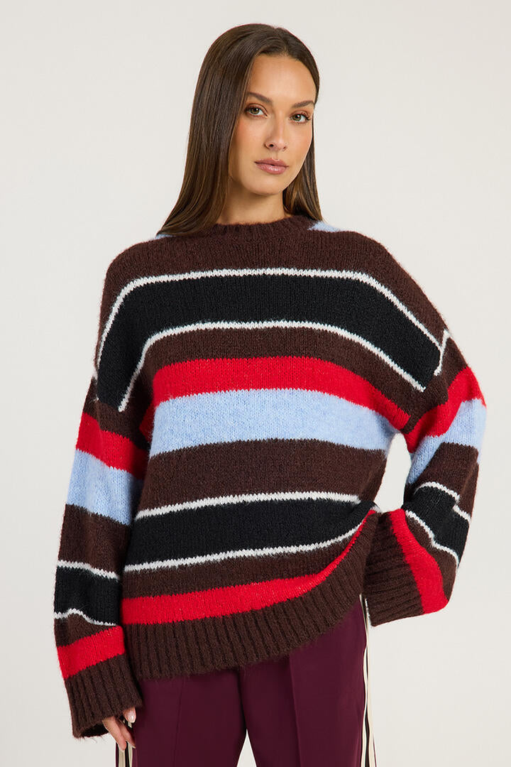Liido Han Oversized Knit Han Stripe