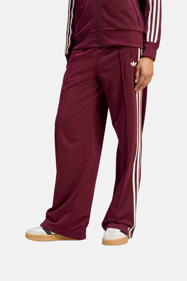 Adidas Firebird Loose Track Pants Maroon/Off White