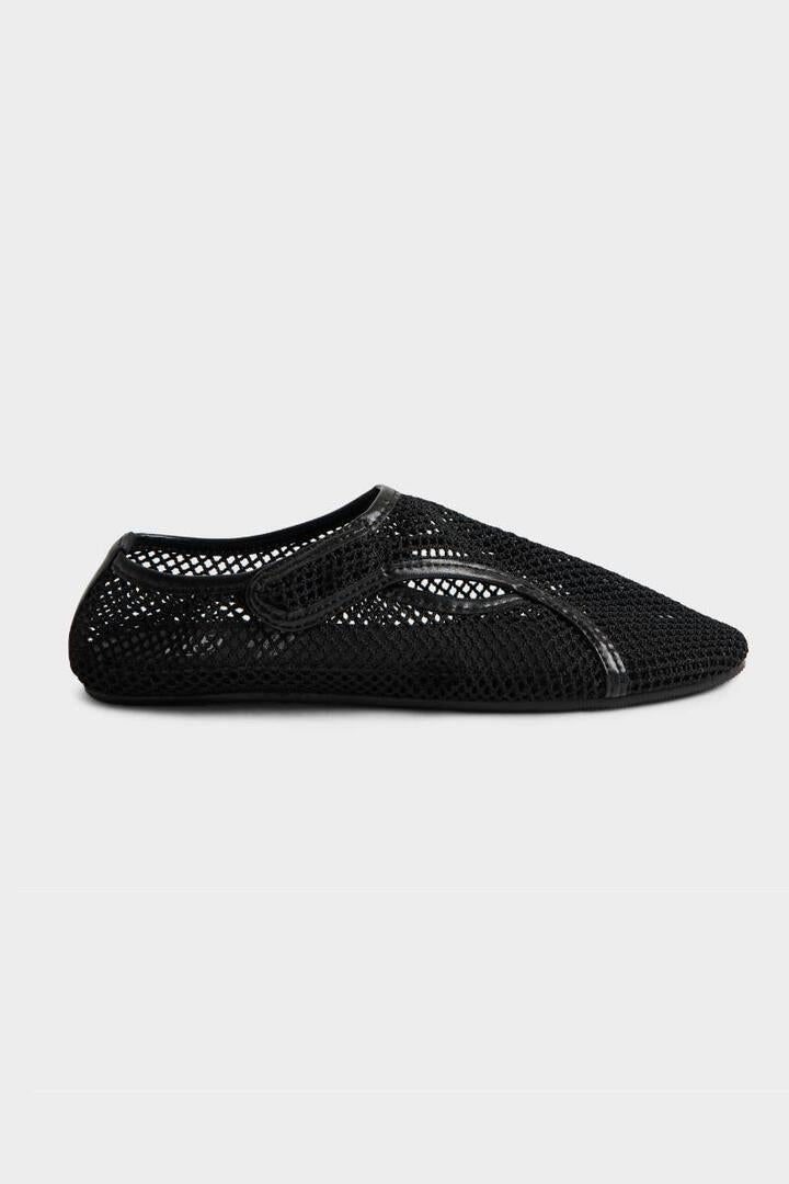 Ode Til Mesh Ballet Flat Black
