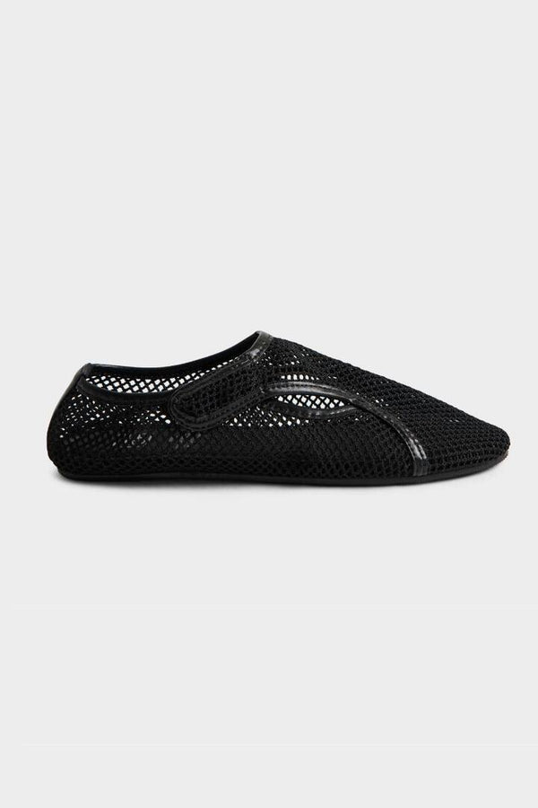 Ode Til Mesh Ballet Flat Black
